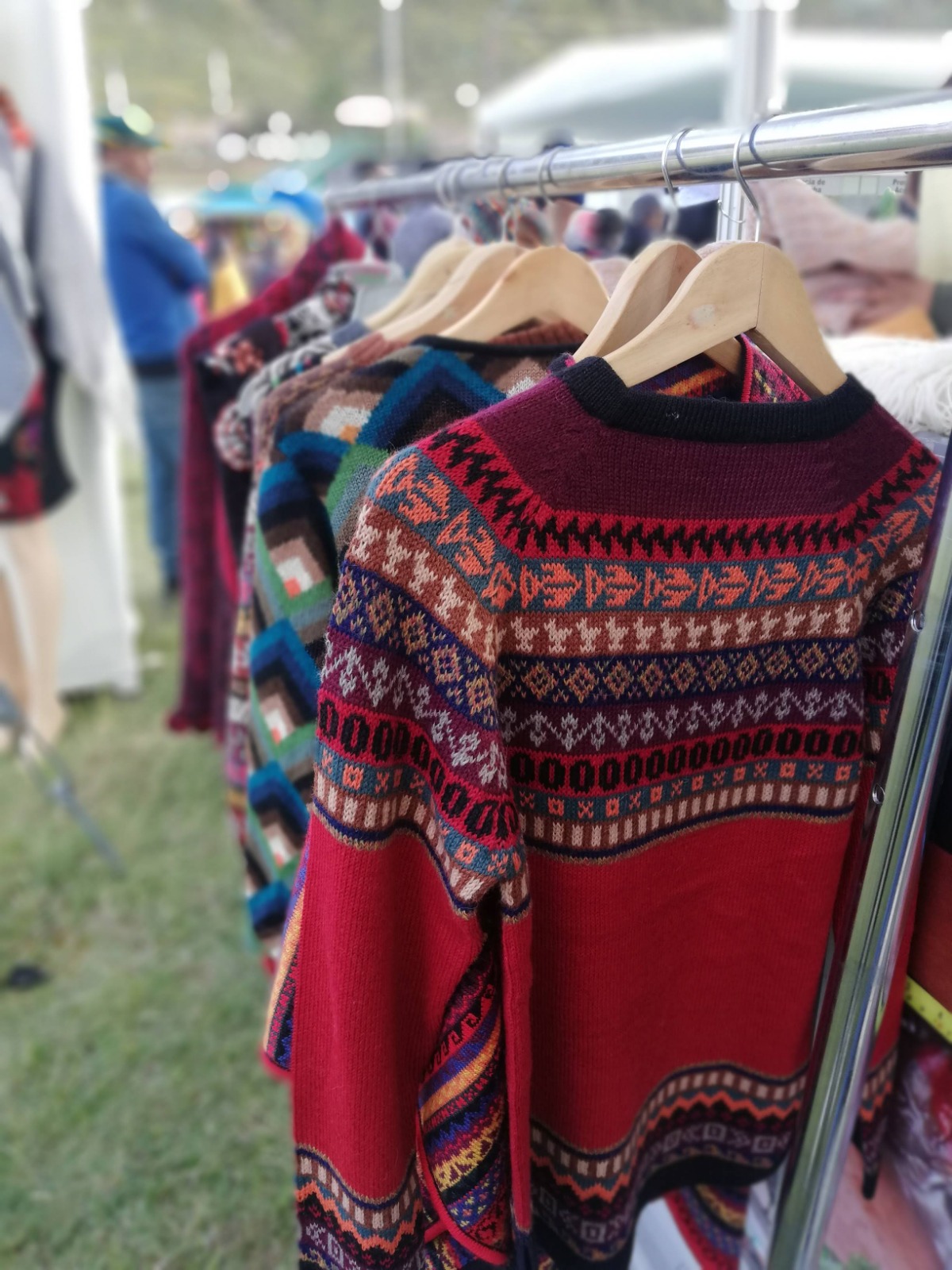 Textiles artesanales andinos